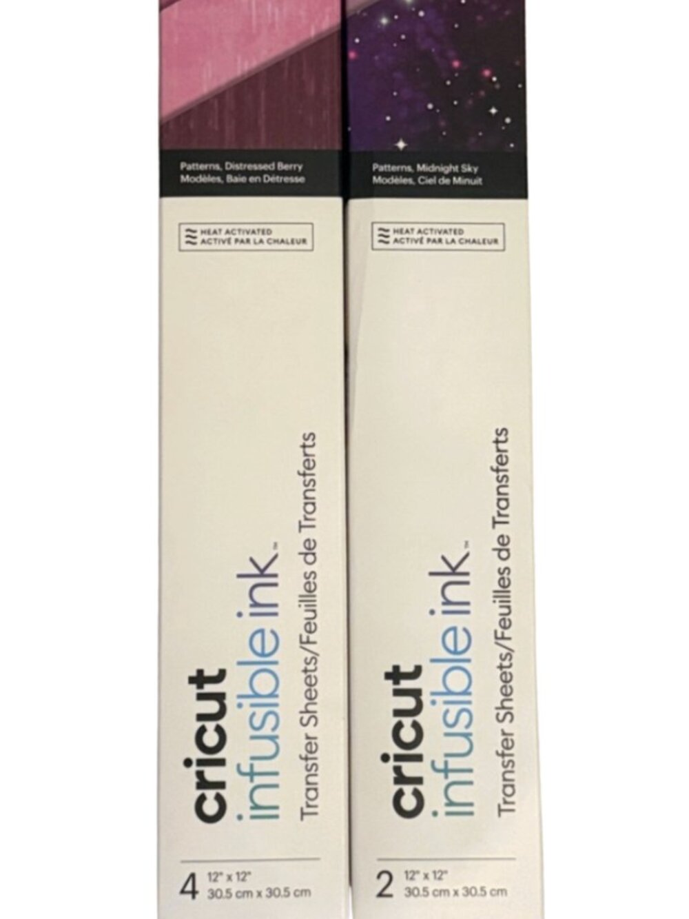 Cricut Infusible Ink Transfer Sheets (6 sheets) New in box - Purple